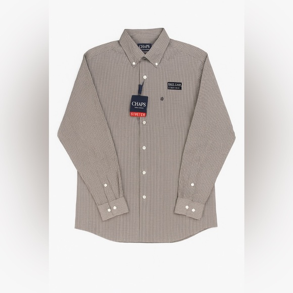 Chaps Other - Chaps Stretch Easy Care Button Down Shirt | Size L